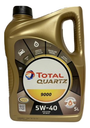 Total Quartz 9000 5W-40 (5 liter) new!