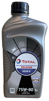 Total Traxium Gear 8 75W-80 1L
