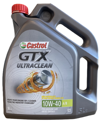 Castrol GTX Ultraclean 10W-40 A/B (5 liter)