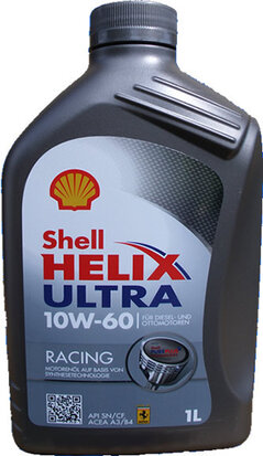 SHELL HELIX ULTRA RACING 10W-60-1L
