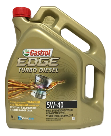 Castrol Edge Turbo Diesel 5W-40 (5 liter)
