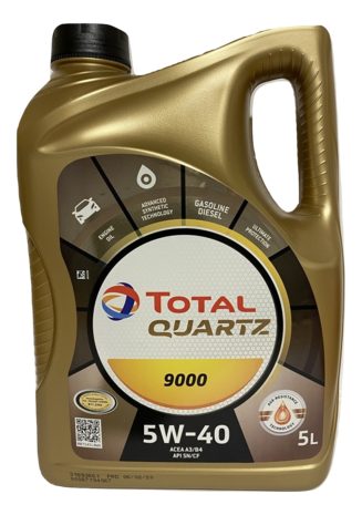 Total Quartz 9000 5W-40 (5 liter) new!