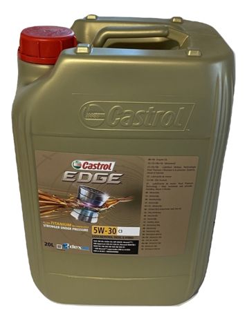 Castrol Edge 5W30 C3 Titanium 20L (gratis verzending)