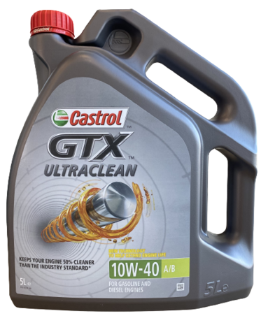 Castrol GTX 10W-40 (Ultraclean) A3/B4 5L