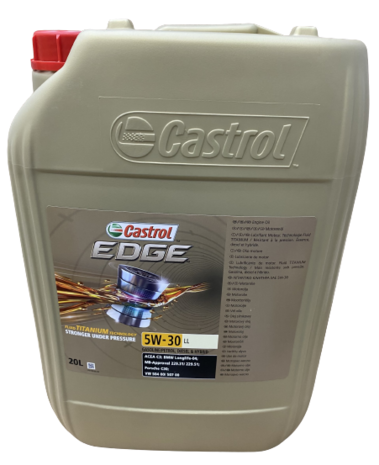 Castrol Edge 5W30 LL Titanium 20L (gratis verzending)