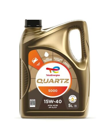 Total Quartz 5000 15W-40 5 liter