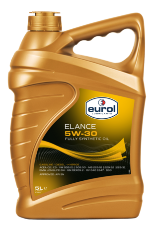 Eurol Elance 5W-30 (ACEA C2/ACEA C3) 5 liter