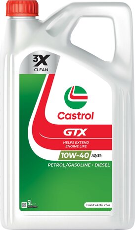 Castrol GTX 10W-40 (Ultraclean) A3/B4 5L