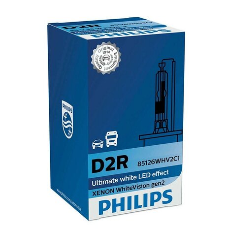 Philips Xenon WhiteVision gen2 D2R (85V/35W)
