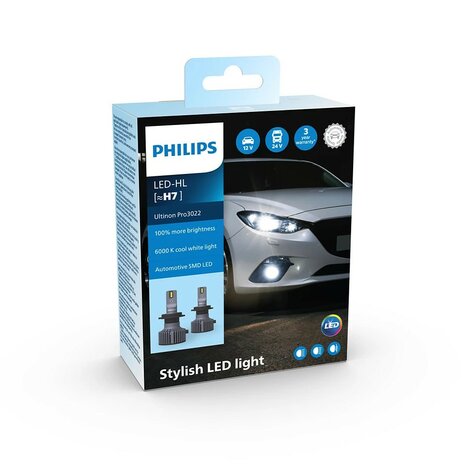 Philips Ultinon Pro3022 H7 LED-koplampen 