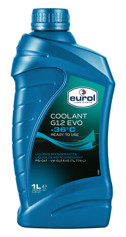 Eurol Coolant -36&deg;C G12 EVO 1 Liter