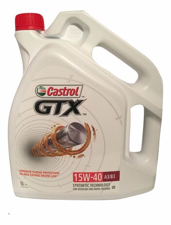 Castrol GTX 15W-40 A3/B3 5L