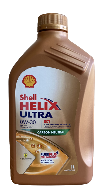 Shell Helix Ultra ECT 0W-30  (BMW LL-04) 1L 