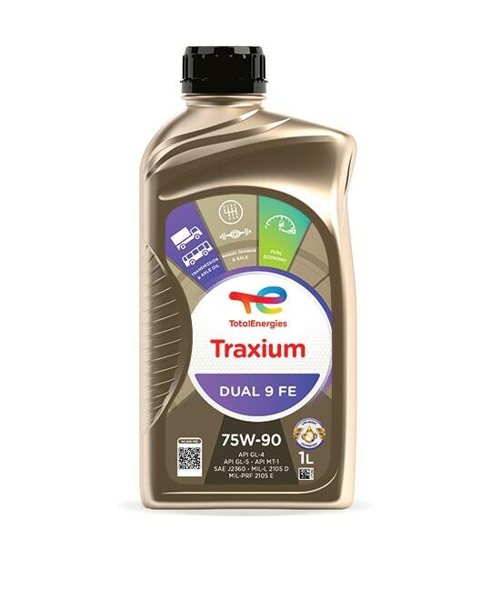 Total Traxium Dual 9 FE 75W-90 1 liter