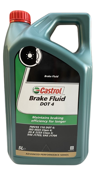Castrol Brake Fluid DOT 4 remvloeistof 5L
