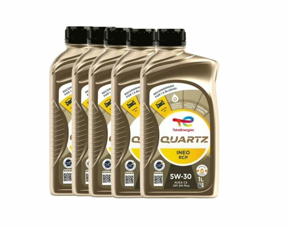 Total Quartz Ineo RCP 5W-30 (STELLANTIS FPW9.55535/03) 5L  (5x1 liter voordeelpak)