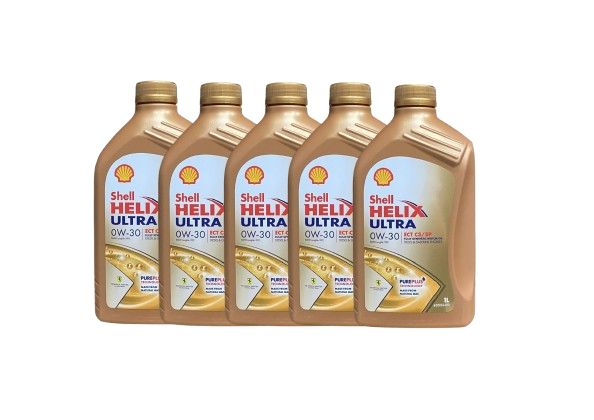 Shell Helix Ultra ECT C3/SP 0W-30  (BMW Longlife-19 FE | MB 229.52) 5x1L voordeelpak