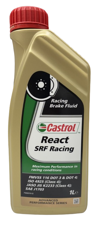 Castrol React SRF Racing DOT 4 Remvloeistof 1L