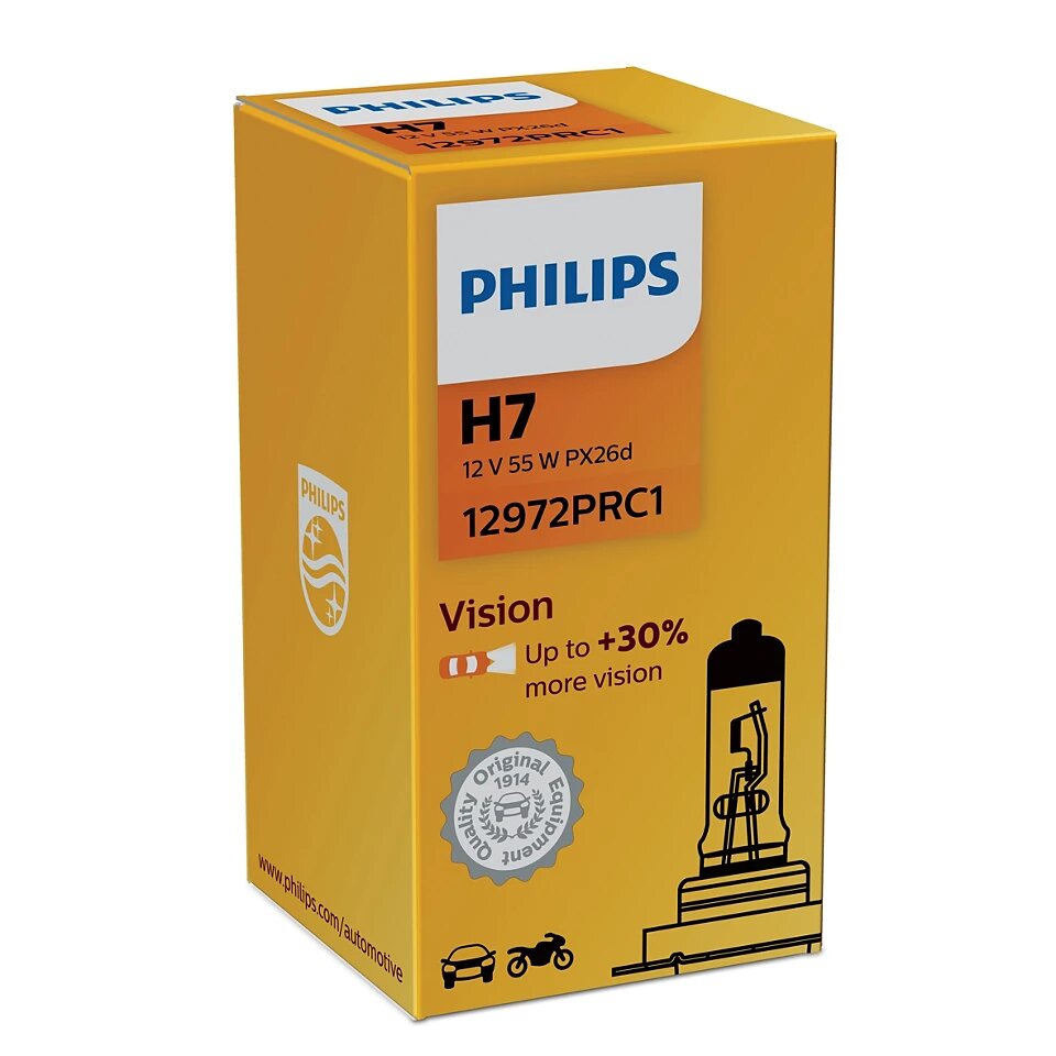 Philips H7 Vision (12V/55W) (PH12972PR)