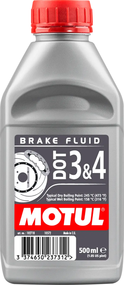 Motul Dot 3&4 remvloeistof 500ml