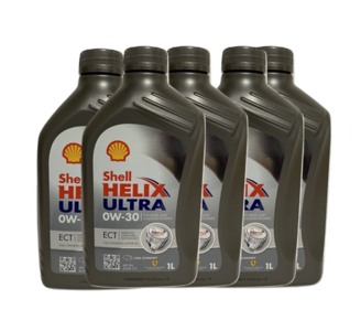 Shell Helix Ultra ECT 0W-30 voordeelpak 5L (5x1L)